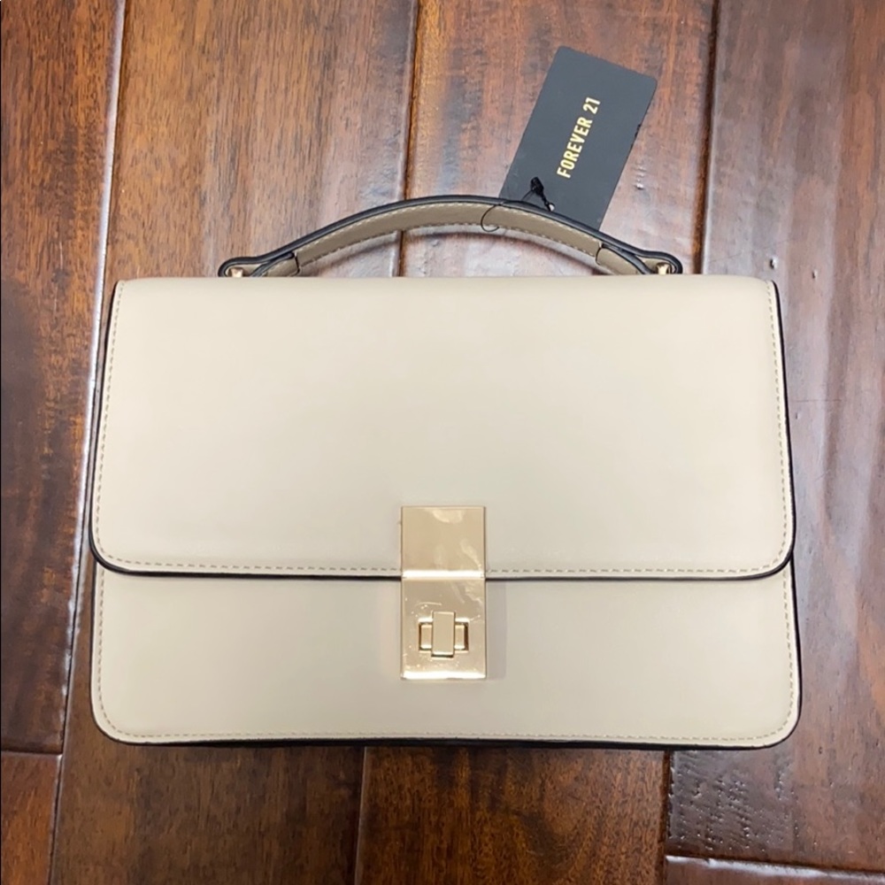 Cute cream purse
